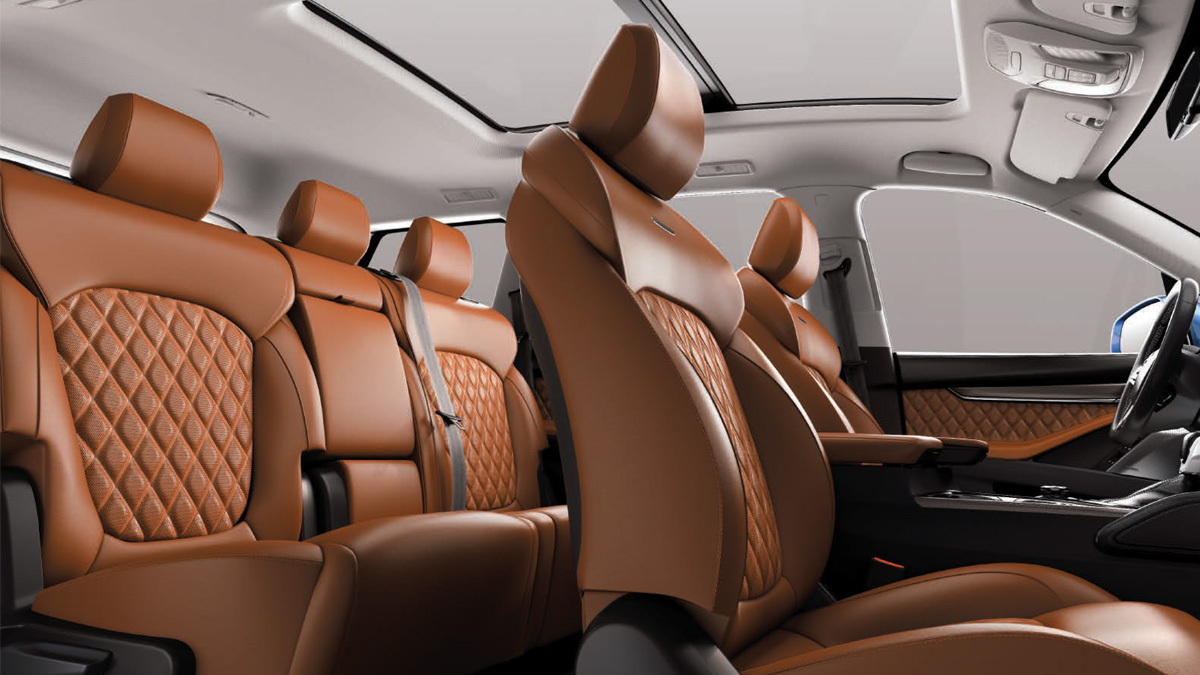 comfortable leather seats